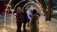 Naperville’s Buttonwood light arches bring holiday cheer