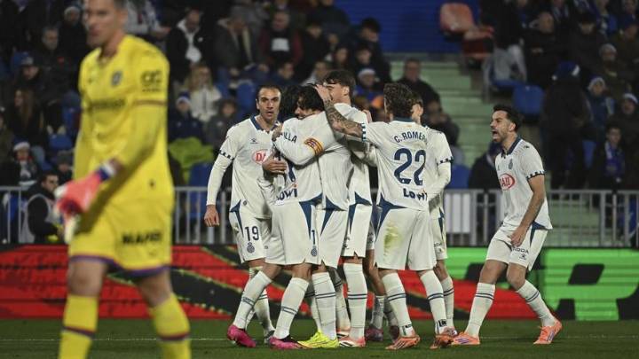 El Getafe tampoco frena al Espanyol de Manolo