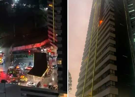 Incendio en Medellín durante la noche de velitas deja seis heridos y un perro fallecido