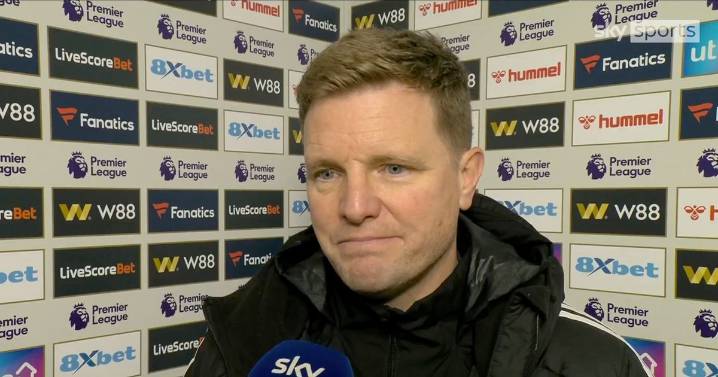 Newcastle boss Eddie Howe apologises TWICE after damning Sunderland defeat