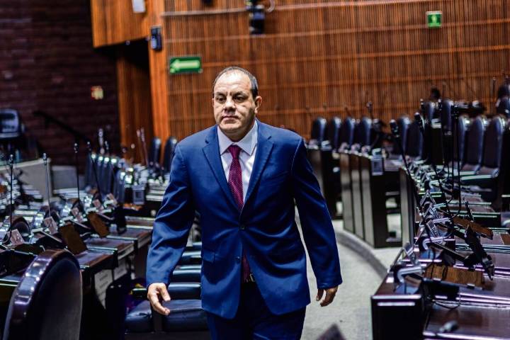 Cuauhtémoc Blanco no presenta ni una iniciativa, pero festeja resultados