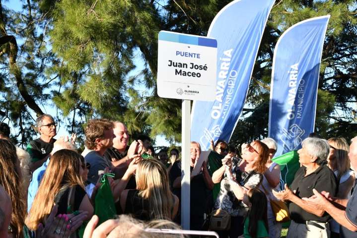 El puente de calle Necochea lleva el nombre de Juan José Maceo: un homenaje a la historia de Pueblo Nuevo