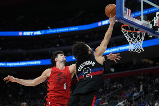 Cunningham logra 29 puntos y nueve asistencias en victoria de Pistons 122