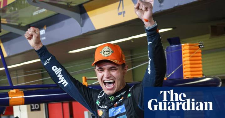 'A moment I'll never forget': Lando Norris wins F1 world title in Abu Dhabi