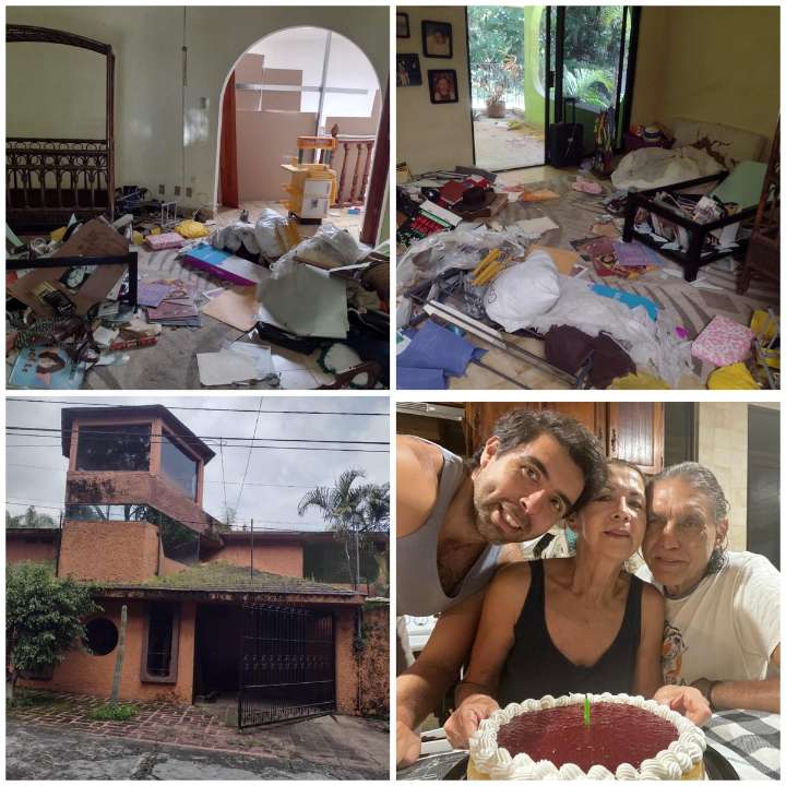 Lo despoja de su domicilio una banda criminal de cuello blanco