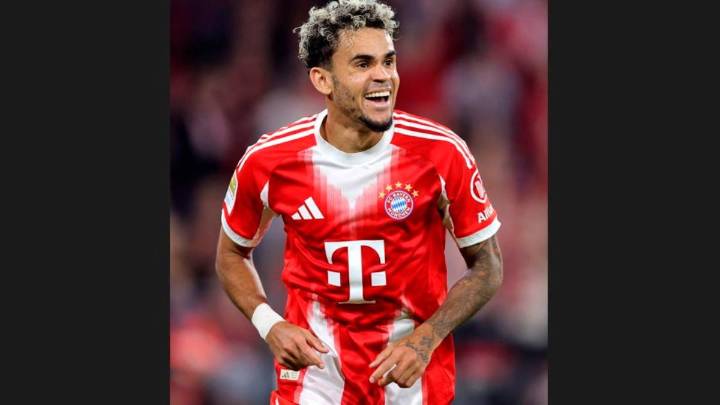 Bayern Múnich celebra la reducción de la sanción de Luis Díaz en Champions League