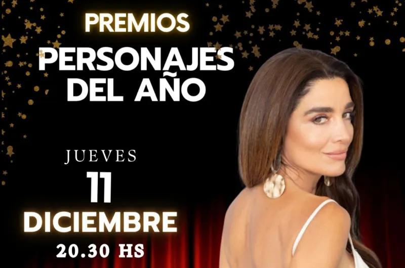 Mañana se realizará la nueva edición de la entrega de los Premios Personajes del Año