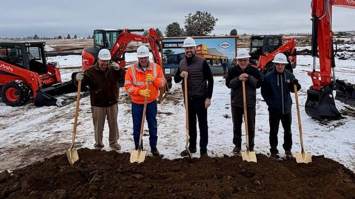 Adams Tractor breaks ground on new Spokane facility