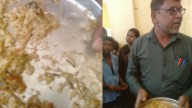 Worms found in midday meals at Jagalur village, parents demand action against school staff