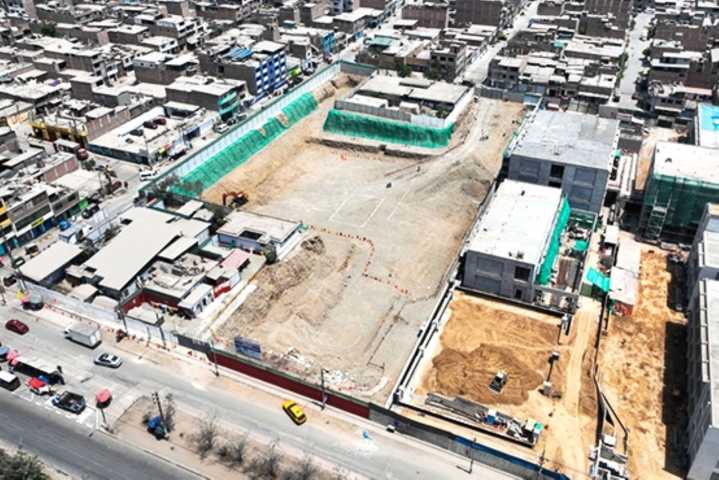 San Juan de Lurigancho: hospital Enrique Montenegro registra 87% de avance en excavación