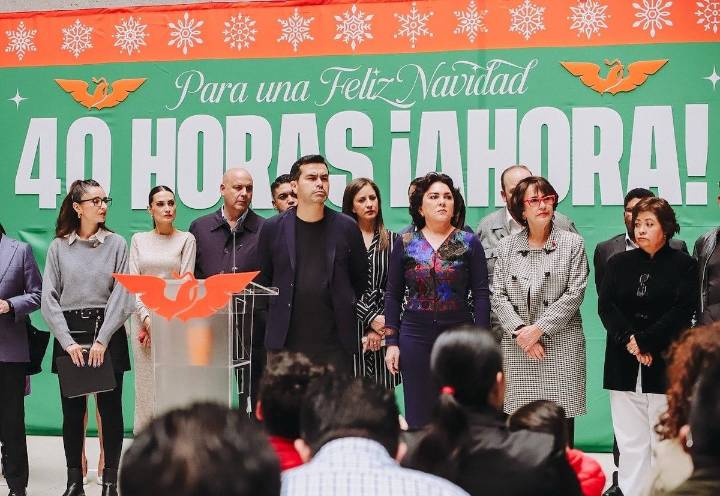 “¡40 horas ya!, y no vivir para trabajar!”, reclaman diputadas de MC