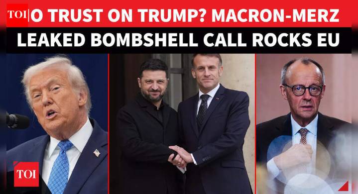 'Germany Would Never...': Merz Dodges Explosive Question On Macron Leak, Fuels EU