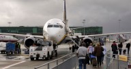 Ryanair plane smashes into Stansted Airport fence with 181 passengers onboard