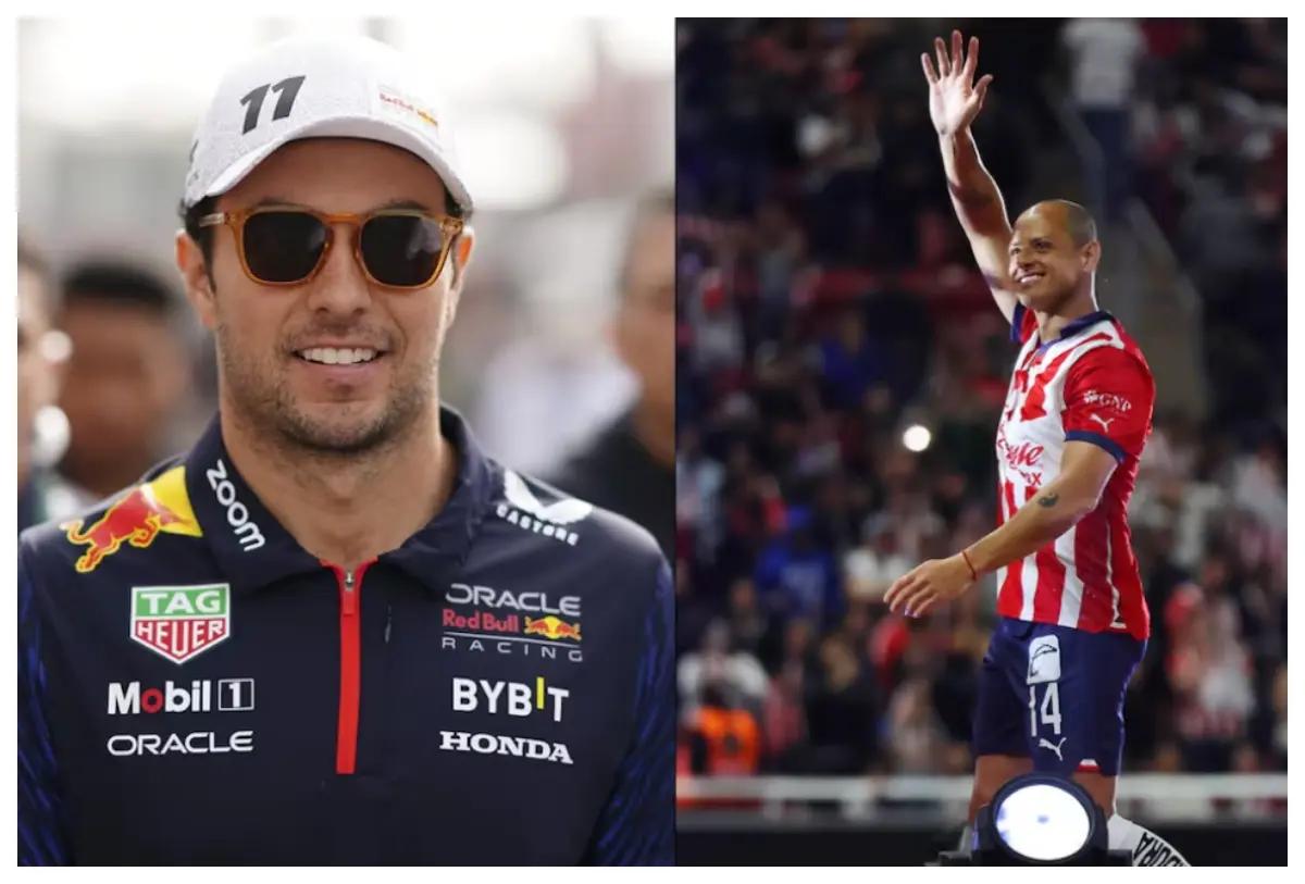 Checo Pérez sale en defensa de Chicharito tras penal fallado con Chivas