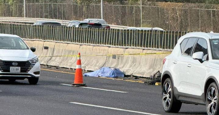 Motociclista muere arrollado tras derrapar en la México