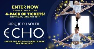 Win a 4-pack of tickets to Cirque du Soleil ECHO!