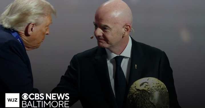 FIFA awards President Trump a peace prize