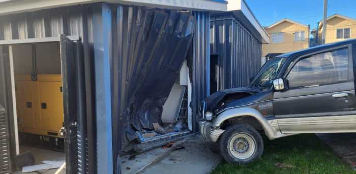 Municipio se querelló contra chofer ebrio que chocó consultorio