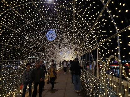 Festival de luces en Corea del Sur recrea constelaciones desaparecidas