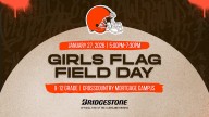 Cleveland Browns and Bridgestone set to host Girls Flag Football Field Day to empower future athletes