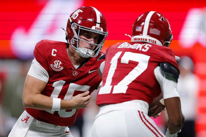 SEC Championship Game: Kalen DeBoer has message after Alabama’s tough first half vs. Georgia