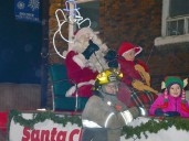 Santa comes to Kirkland Lake