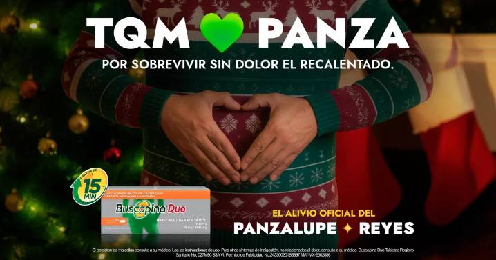 ¡El Panzalupe Reyes ya llegó! Disfruta sin dolor de panza con Buscapina Duo