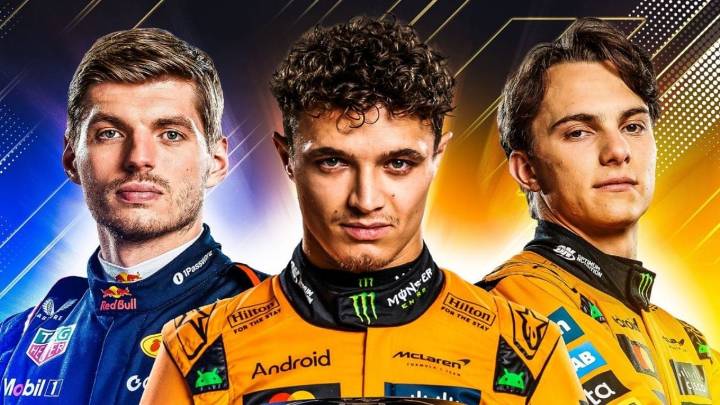 F1: Todos los resultados que necesitan Verstappen, Norris y Piastri para ganar en Abu Dhabi el Mundial de Pilotos
