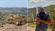 Unexploded bombs, drone strikes and poisoned crops: on the frontline of olive farming