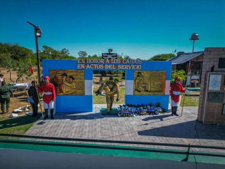 A diez años de la tragedia, Gendarmería homenajeó a los 43 efectivos caídos