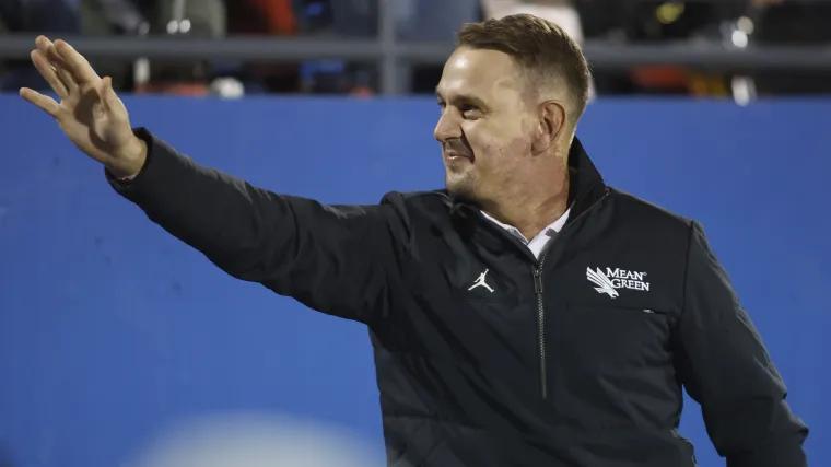 Eric Morris reflects on North Texas’ title-game setback and his final moments with the Mean Green