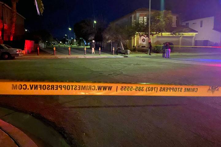 Las Vegas police investigate homicide on city’s northwest side
