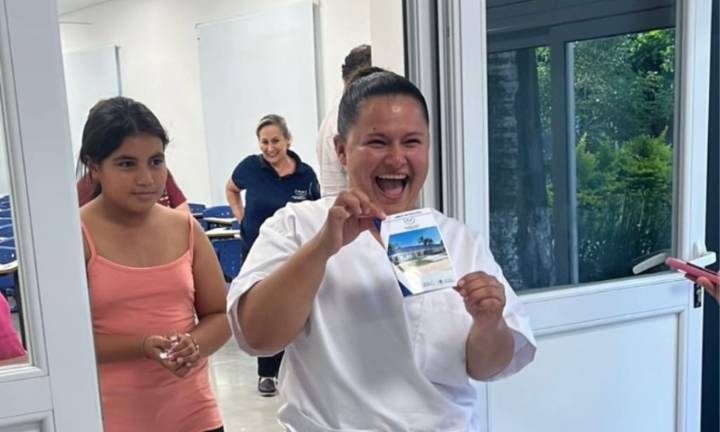 Pamela Silvero es la primera enfermera universitaria recibida en la UPLaB