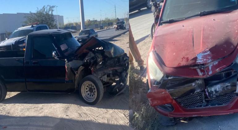 Carambola dejó a motociclista lesionado en el bulevar Independencia