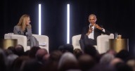 President Barack Obama addresses politicalization and hope in lecture at Crystal Bridges