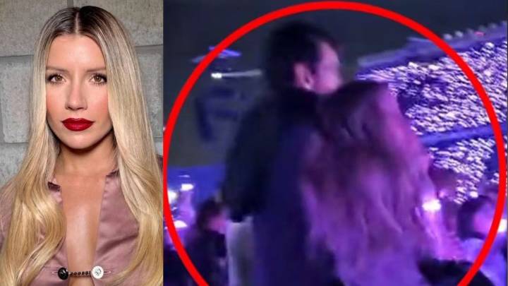 Laurita Fernández sorprendió al mostrarse a los besos en el recital de Shakira