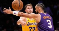 Lakers without both LeBron James and Luka Doncic for matchup with Celtics