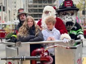 Family of Late FDNY Firefighters Go on Shopping Spree at FAO Schwarz