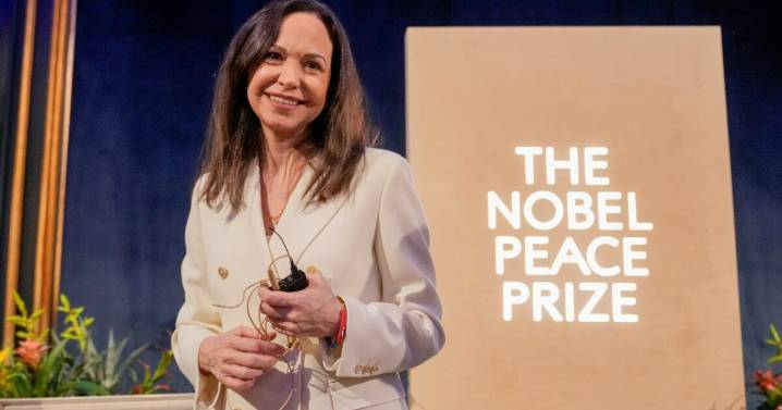 "Volveré a Venezuela": María Corina Machado revela qué hará con el Nobel de la Paz
