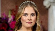 Princess Catharina-Amalia debuts mother Maxima's favourite tiara for lavish state banquet