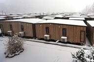 Olympians in Cortina Will Stay in a Trailer Park of Mobile Homes During Games