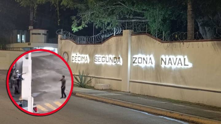 MOMENTO EXACTO en el que SEMAR enfrenta a hombre armado en Puerto Vallarta; lo neutralizan