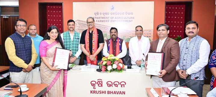 Odisha signs two MoUs to bring digital transformation in agricultural sector