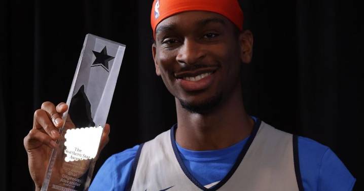 SGA wins Northern Star Award again as Canada’s top athlete