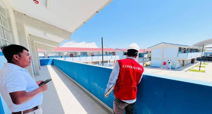 Piura: La Contraloría detecta que una obra de colegio de S/ 13.5 millones ya tiene grietas y fisuras