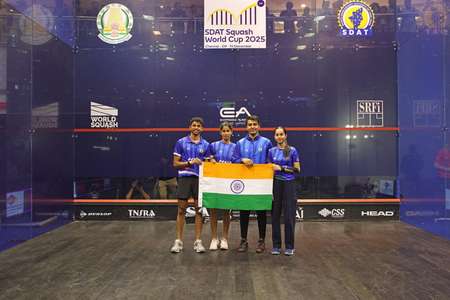 India clinch first Squash World Cup title with 3