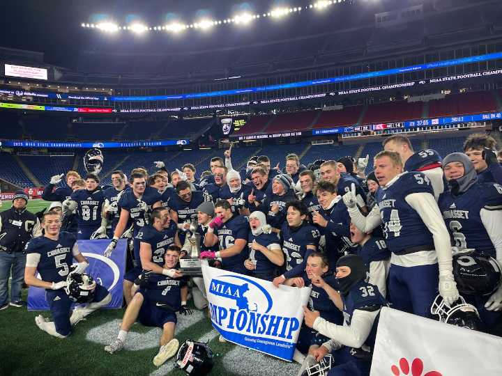 Cohasset’s run game fuels Division VII state championship victory over Amesbury (video)