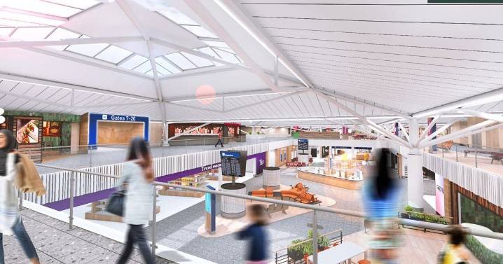 Bristol Airport starts £60 million departure lounge makeover