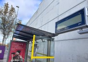 Apagón informativo en las marquesinas de autobús de Salamanca