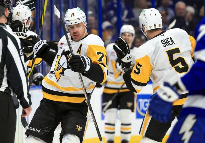 Rapid recap: Evgeni Malkin's 2 goals save Penguins in win over Lightning